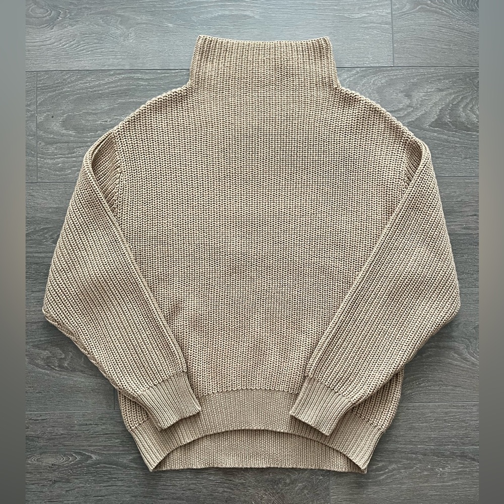 Wilfred Montpellier sweater, gold camel, size small